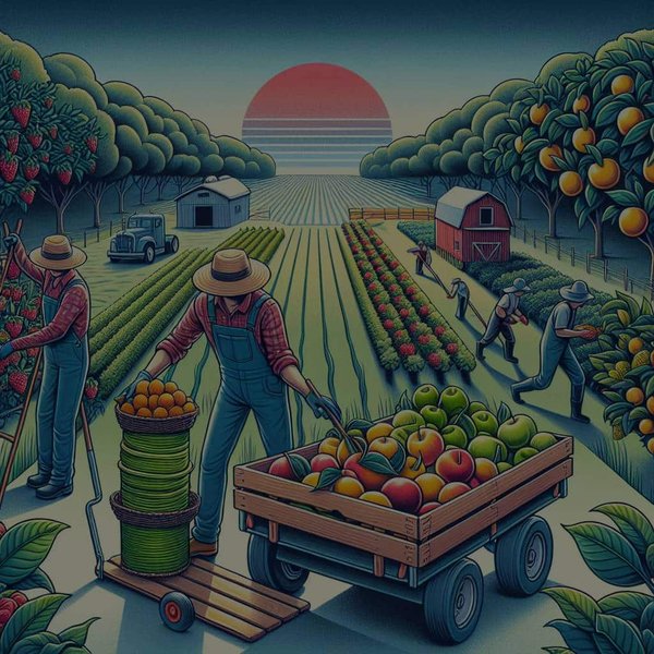 Quand participer à des récoltes de fruits biologiques dans les fermes familiales en Californie ?